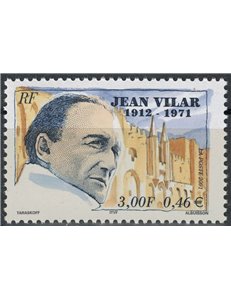 FRANCIA 2001 Jean Vilar MNH**