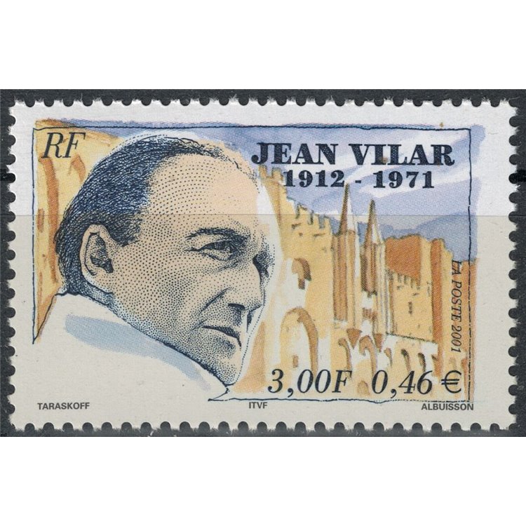 FRANCE 2001 Jean Vilar MNH**