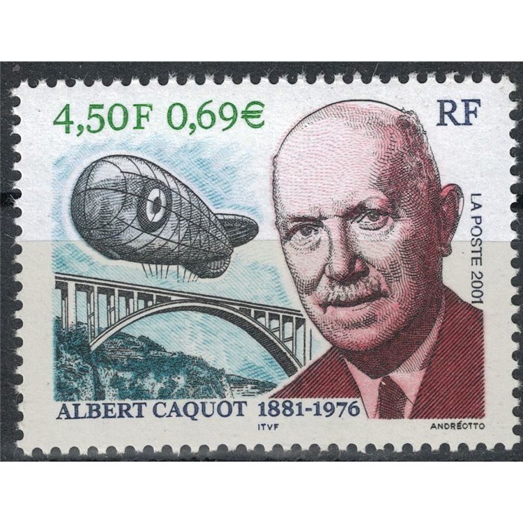 FRANCIA 2001 Albert Caquot MNH**