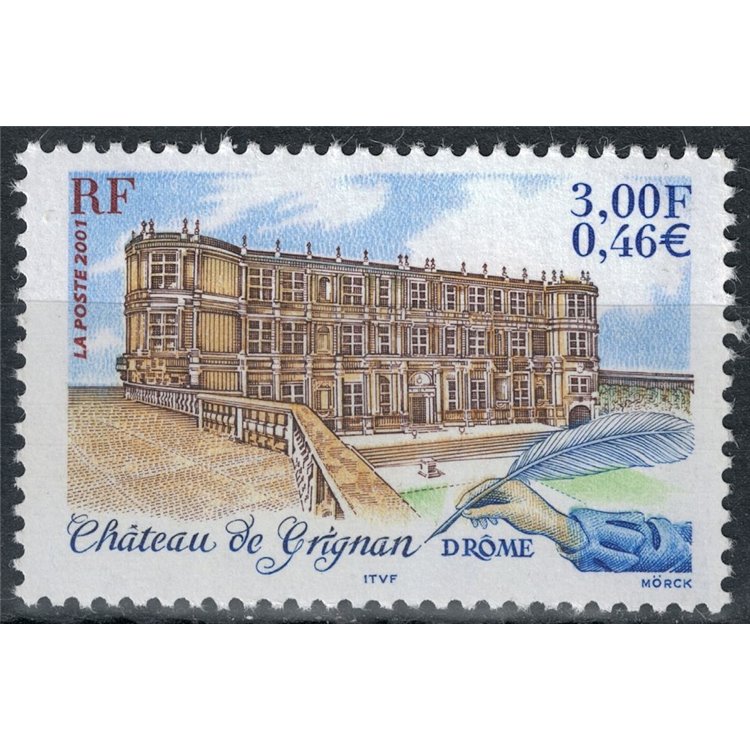 FRANCIA 2001 Castello di Grignan MNH**