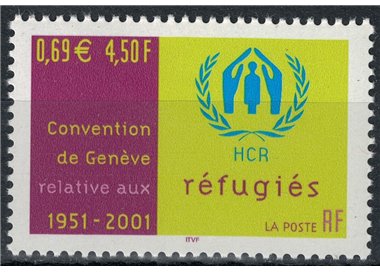 FRANCE 2001 Refugees MNH**