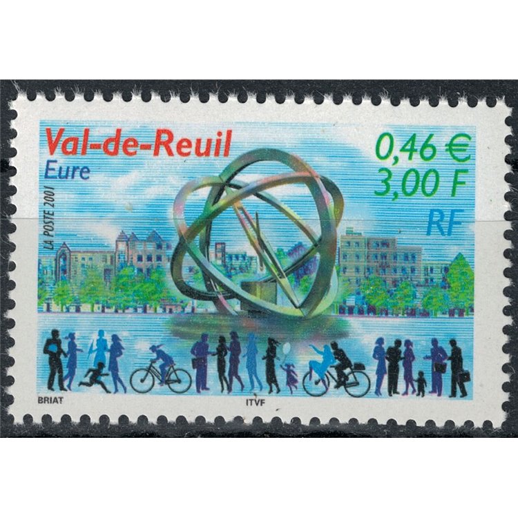FRANCIA 2001 Val de Reuil MNH**