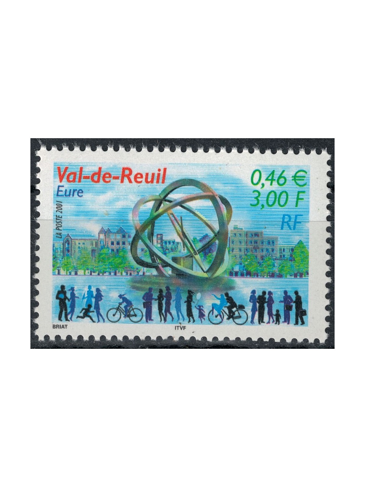 FRANCE 2001 Val de Reuil MNH**