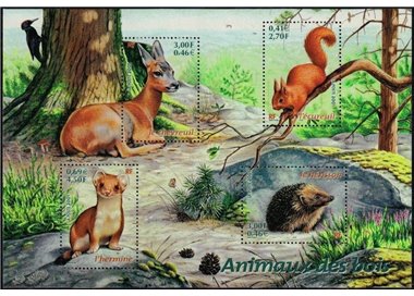 FRANCE 2001 Natura di Francia s/s MNH**