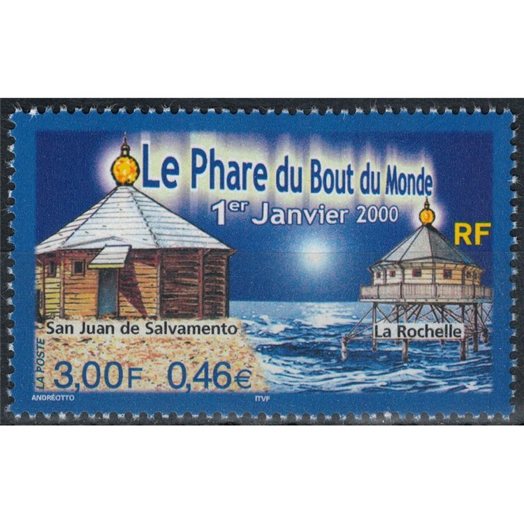 FRANCE 2000 San Juan de Salvamento Lighthouse MNH**