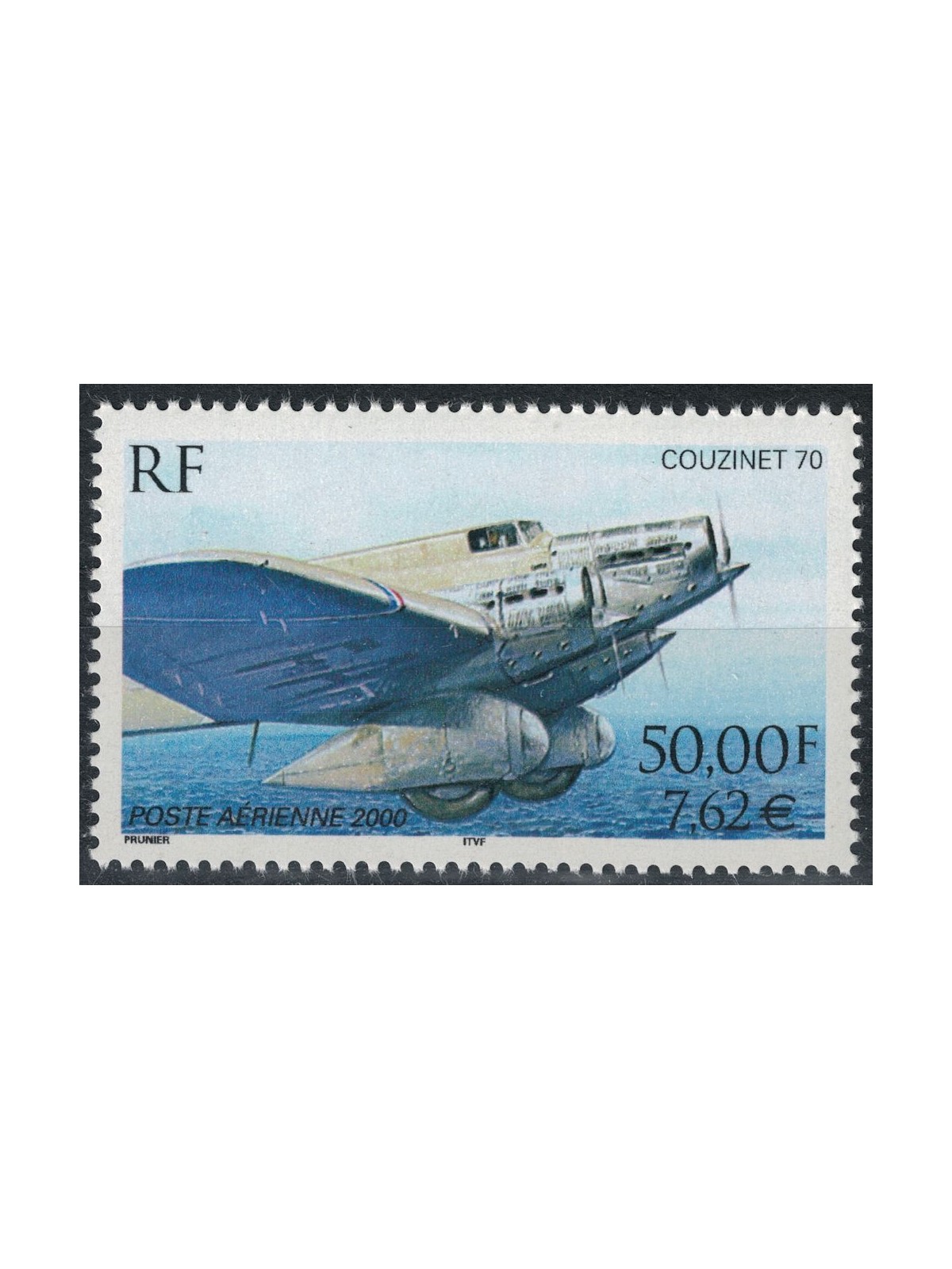 FRANCIA 2000 Couzinet, posta aerea MNH**