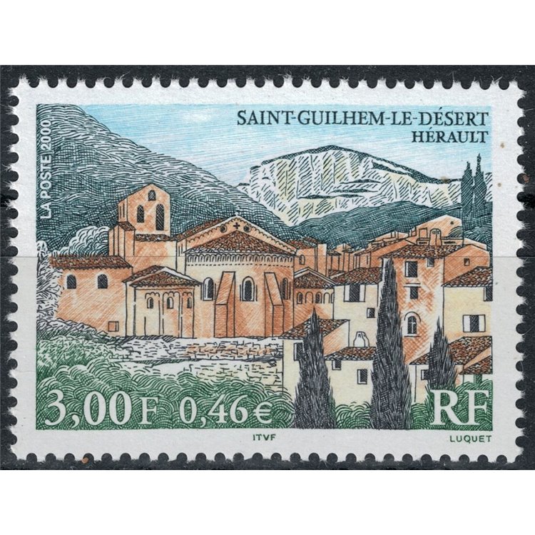 FRANCIA 2000 Saint-Guilhem-le-Désert MNH**