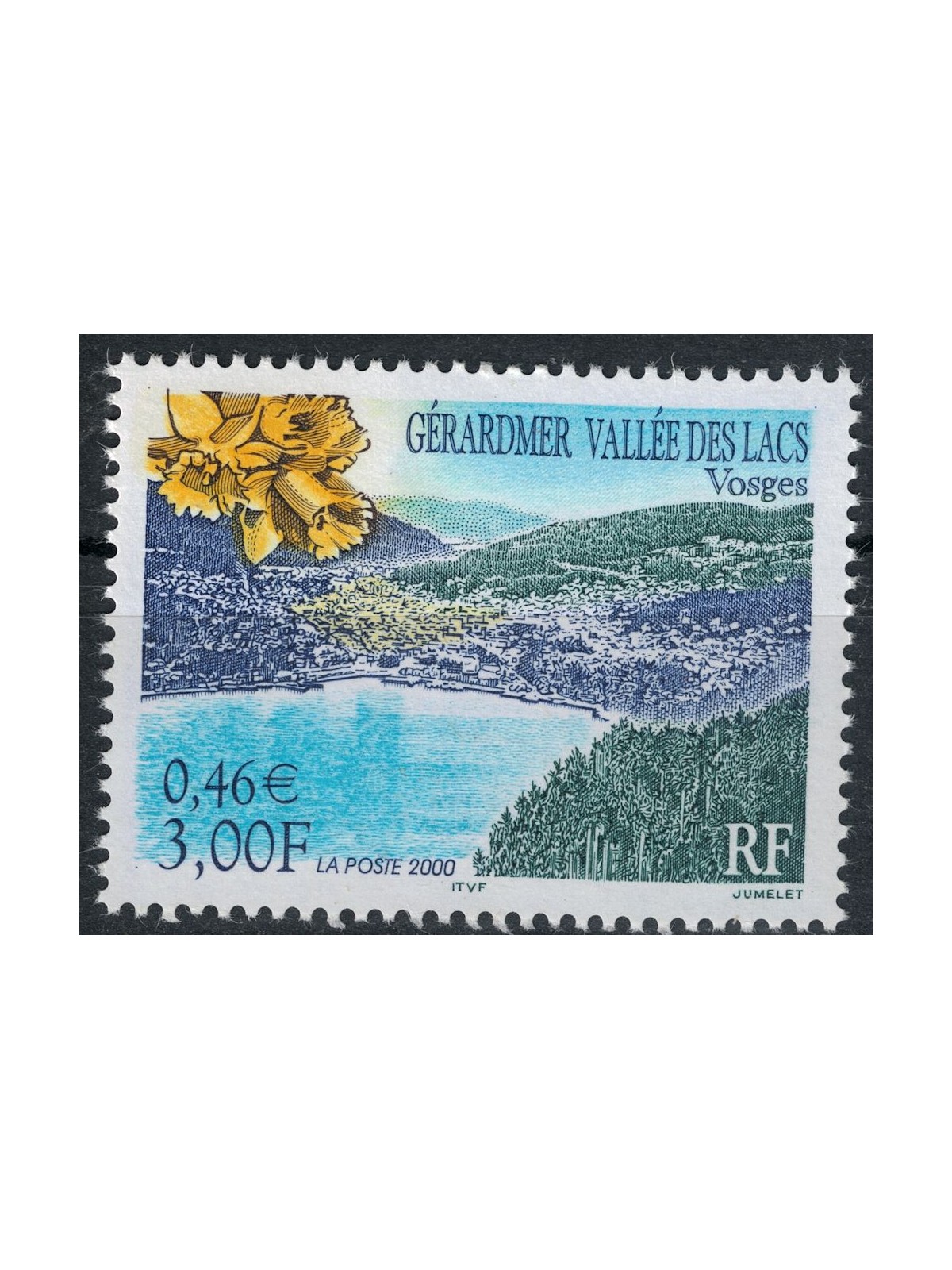 FRANCIA 2000 Valle dei Laghi MNH**
