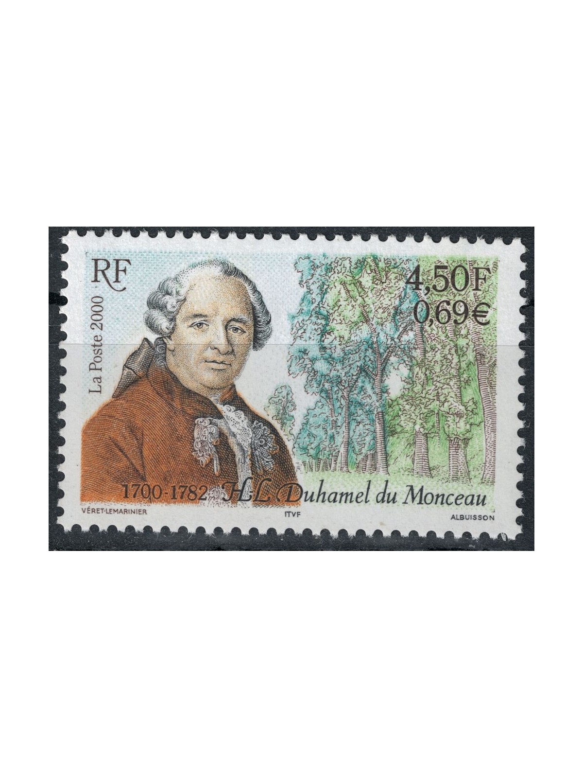 FRANCIA 2000 Henri-Louis Duhamel du Monceau MNH**