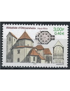 FRANCE 2000 Ottmarsheim Abbey MNH**