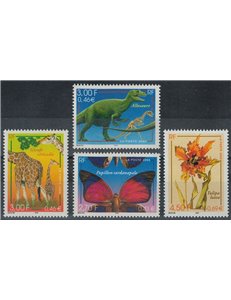 FRANCIA 2000 Natura di Francia 4v MNH**