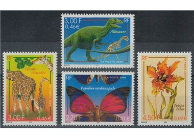 FRANCE 2000 Nature of France 4v MNH**