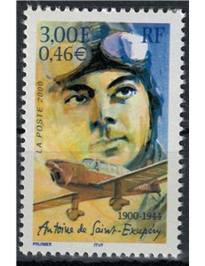 FRANCIA 2000 Antoine de Saint-Exupery MNH**