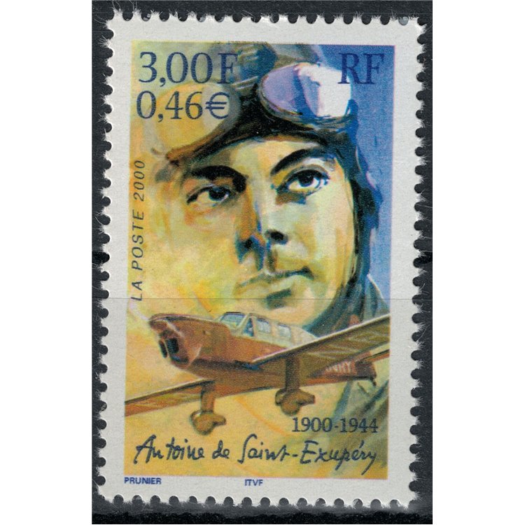 FRANCE 2000 Antoine de Saint-Exupery MNH**