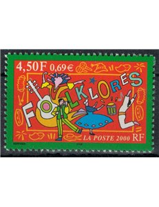 FRANCIA 2000 Folclore MNH**