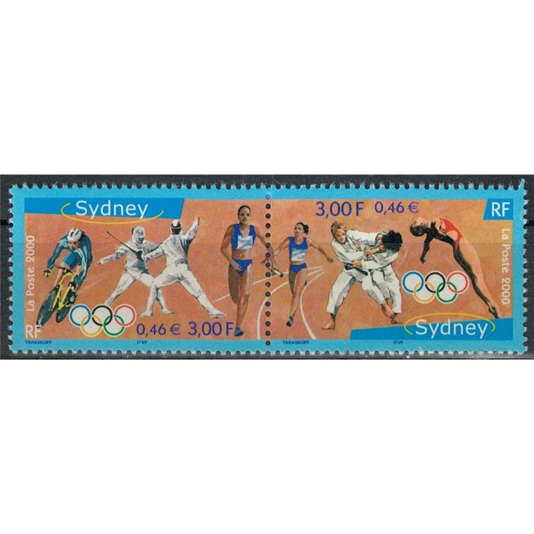 FRANCIA 2000 Giochi Olimpici Estivi 2v MNH**