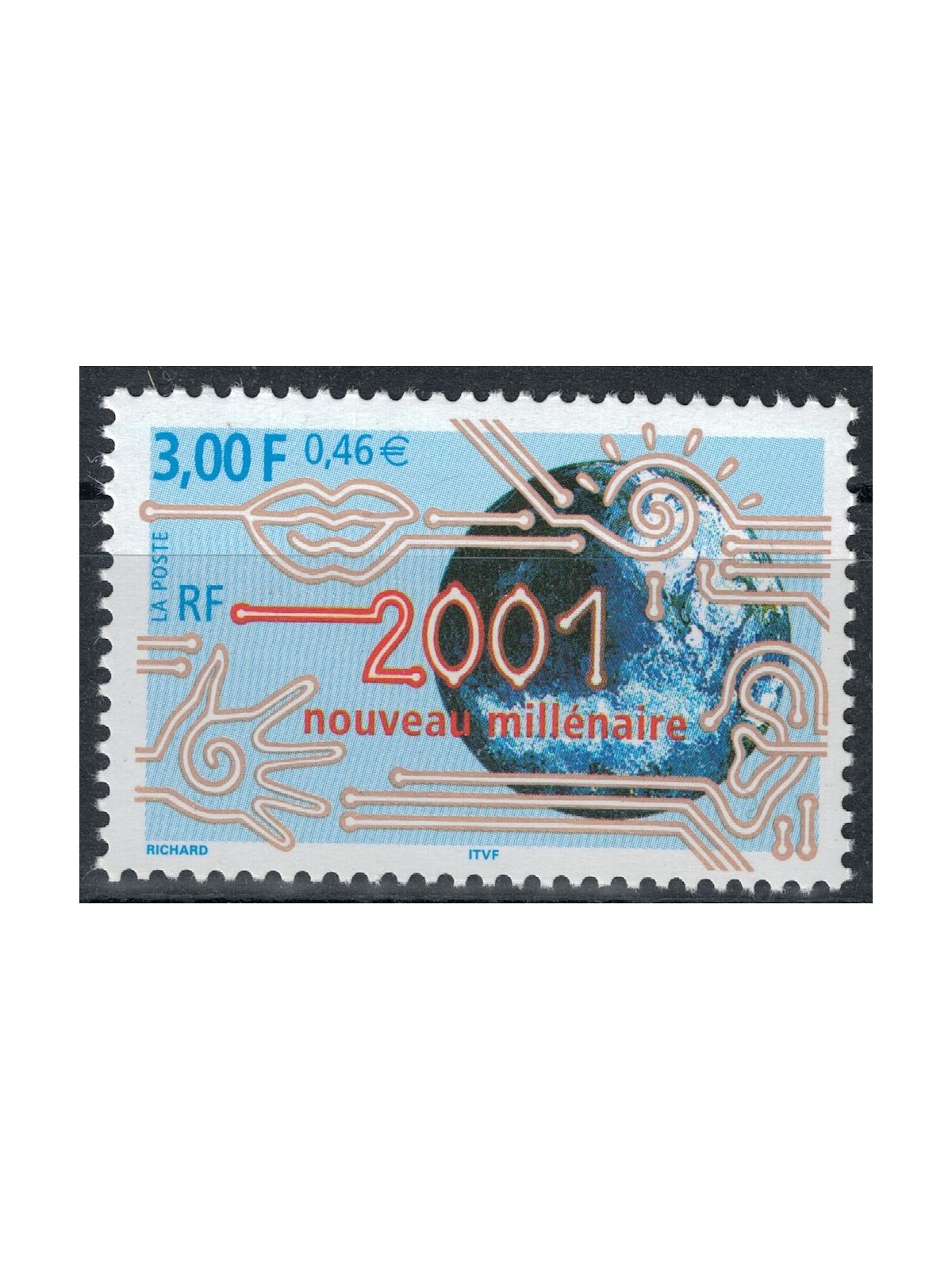 FRANCE 2000 New Millennium MNH**