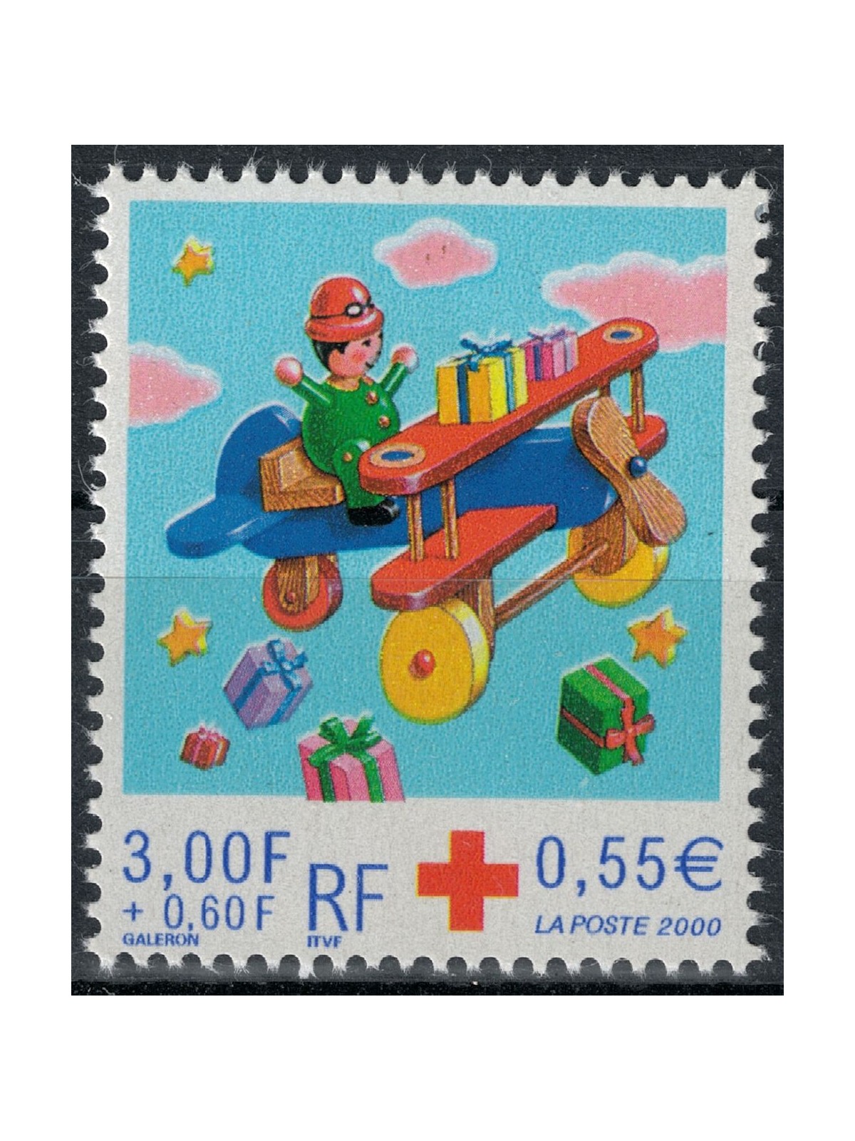 FRANCE 2000 Red Cross MNH**