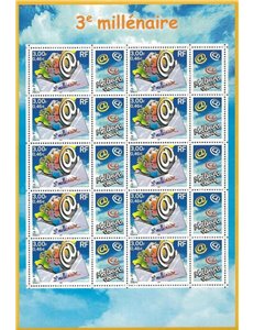 FRANCE 2000 Third Millennium m/s MNH**