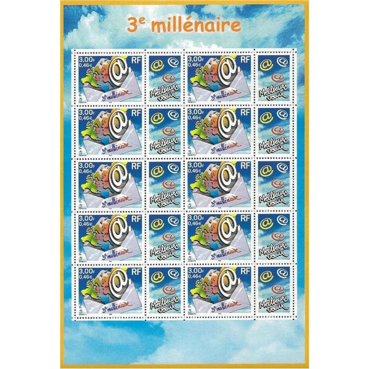 FRANCIA 2000 Terzo millennio MF MNH**