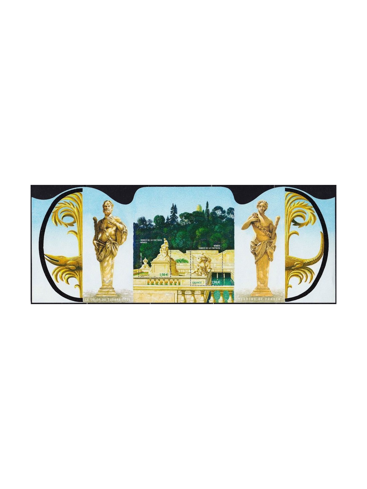 FRANCE 2005 Gardens of France (3rd series) s/s MNH**