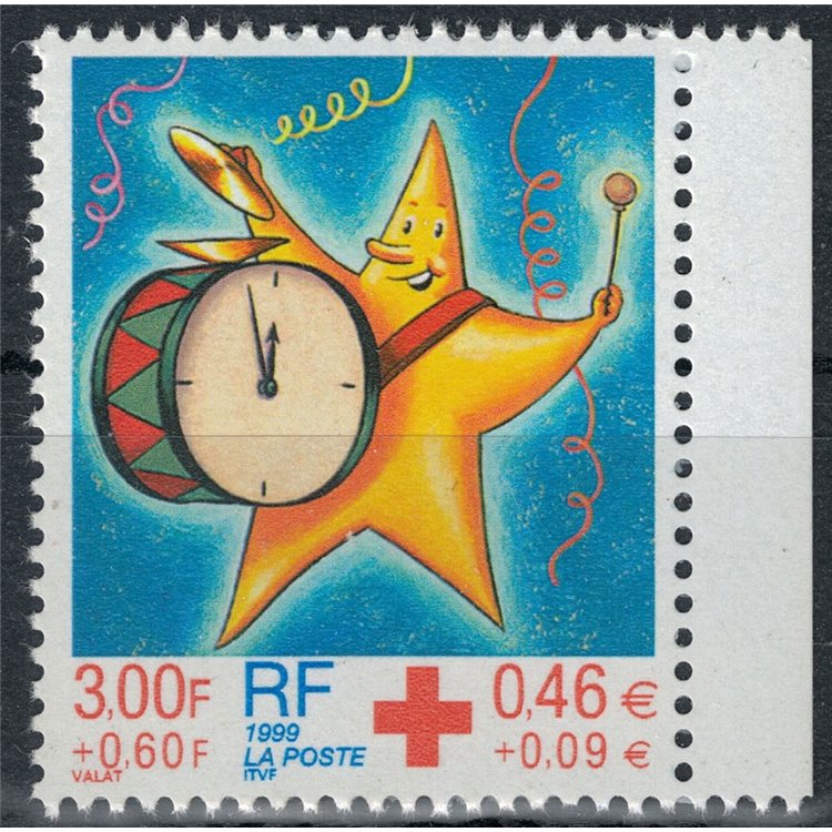 FRANCE 1999 Pro Red Cross from booklet MNH**