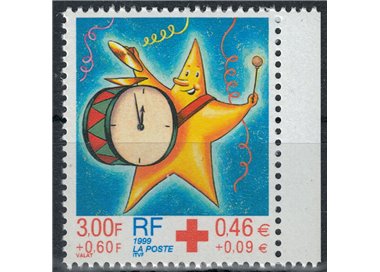 FRANCIA 1999 Pro Croce Rossa da LB MNH**