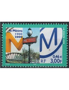 FRANCIA 1999 Metropolitana di Parigi MNH**