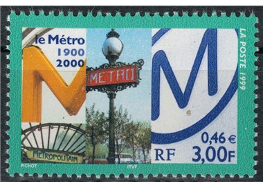 FRANCE 1999 Paris Metro MNH**