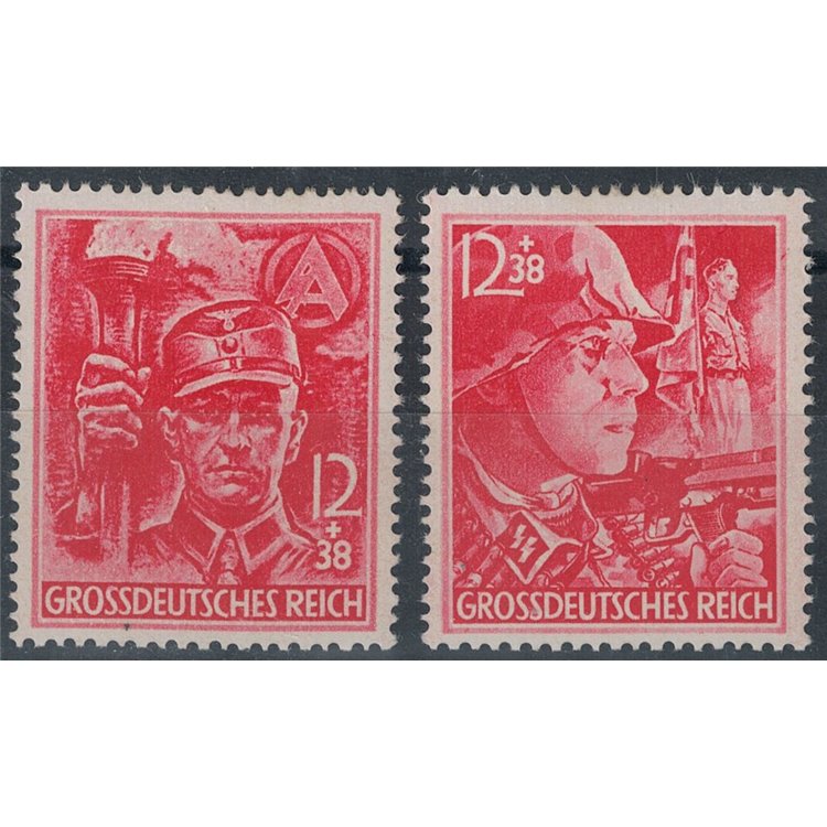 GERMANY REICH 1945 In honor of the SA and SS 2v MH*