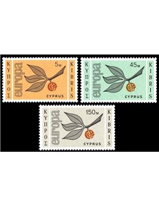 CIPRO 1965 Europa 3v MNH**