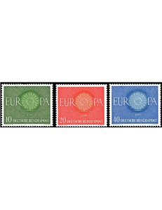 GERMANIA BRD 1960 Europa 3v MNH**