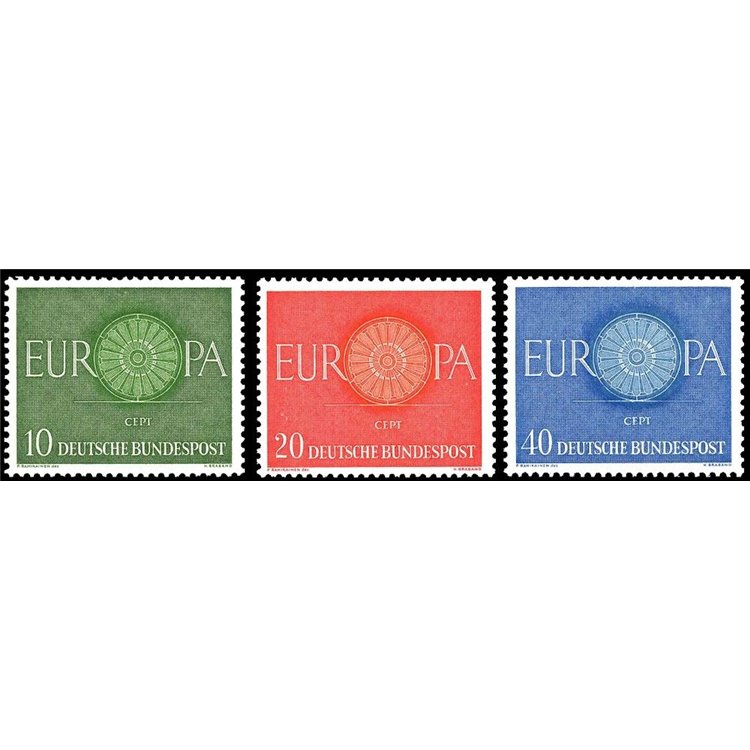GERMANIA BRD 1960 Europa 3v MNH**
