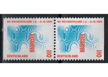 GERMANIA BRD 1999 Expo Hannover (da LB) 2v MNH**
