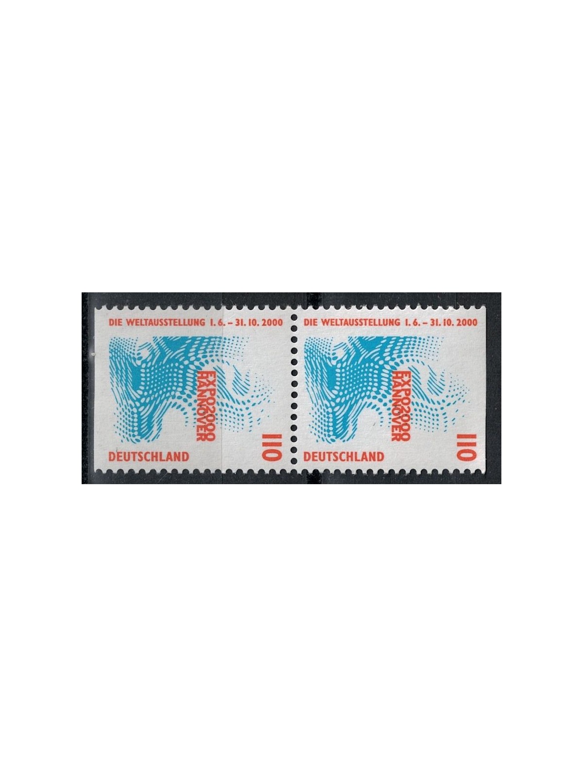 GERMANIA BRD 1999 Expo Hannover (da LB) 2v MNH**