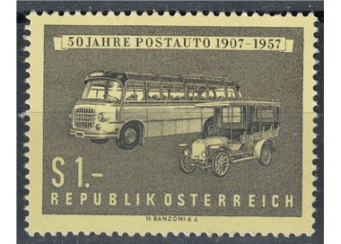 AUSTRIA 1957 Post buses MNH**