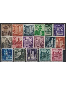 POLONIA (OCC. TEDESCA) 1940 Vedute 17v MNH**