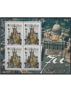 GIBILTERRA 2009 Nostra Signora d'Europa BF MNH**