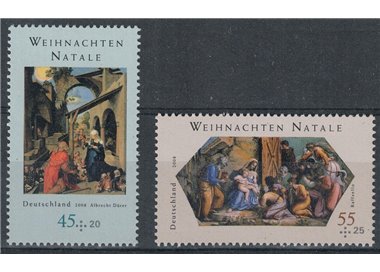 GERMANIA BRD 2008 Natale 2v MNH**
