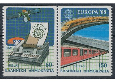 GRECIA 1988 Europa (da LB) 2v MNH**