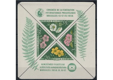 HUNGARY 1958 Philatelic Congress s/s MNH**