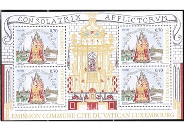 LUSSEMBURGO 2016 Elezione della Vergine Maria MF MNH**