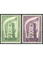 BELGIUM 1956 Europe 2v MNH**