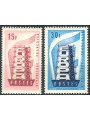 FRANCE 1956 Europe 2v MNH**