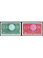 FRANCIA 1960 Europa 2v MNH**