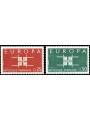FRANCE 1963 Europe 2v MNH**