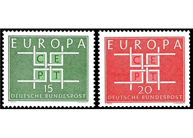 GERMANIA BRD 1963 Europa 2v MNH**