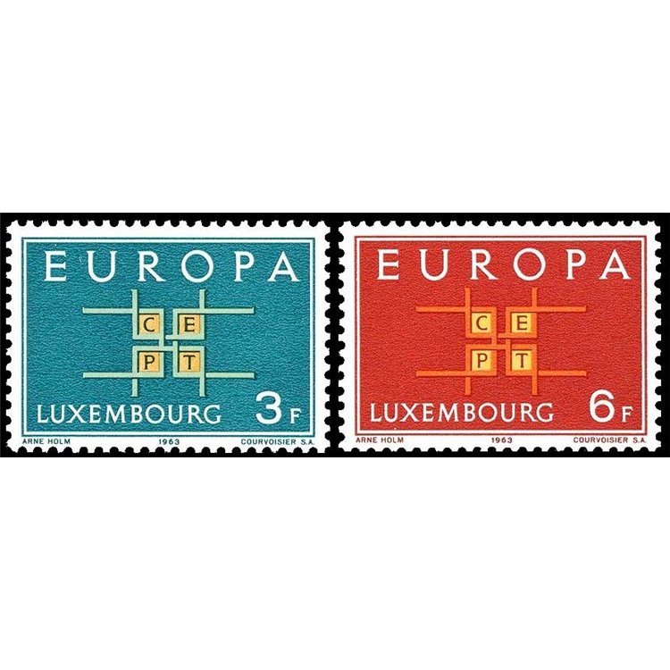LUXEMBOURG 1963 Europe 2v MNH**