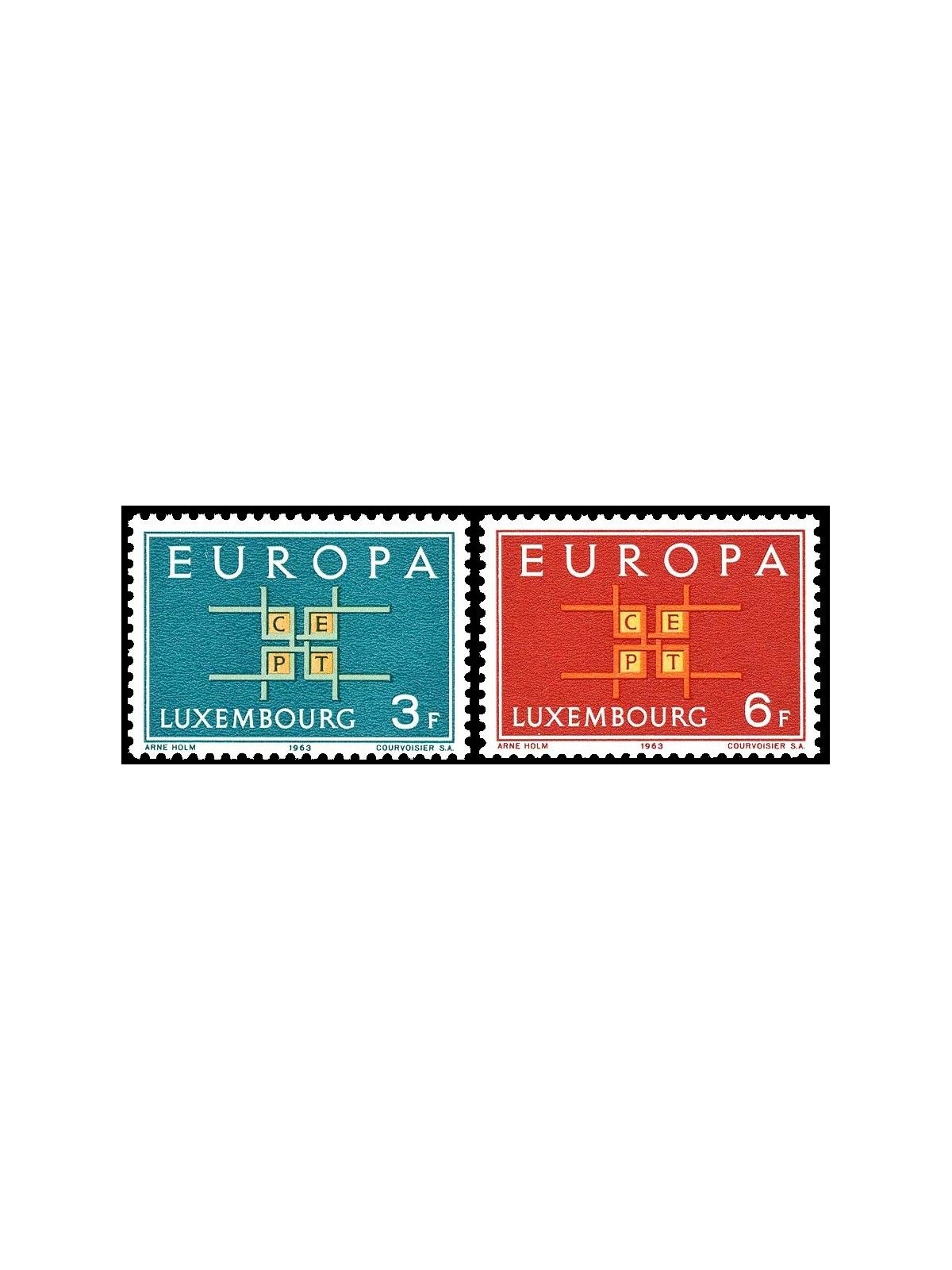 LUXEMBOURG 1963 Europe 2v MNH**
