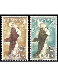 SPAIN 1963 Europe 2v MNH**